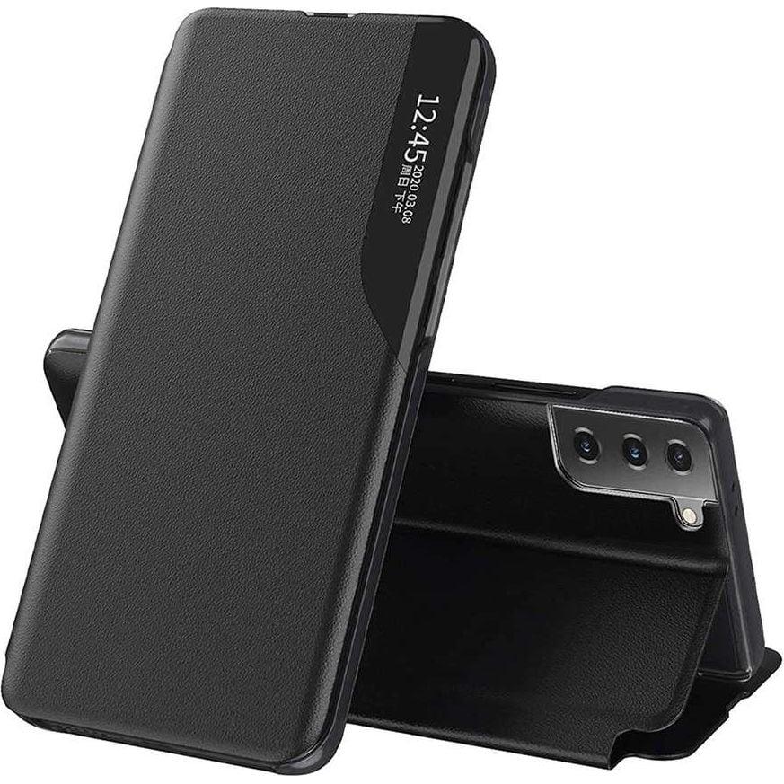 Thumbnail - Alogy Portfelis Smart View Cover für Samsung Galaxy S21 Plus (Samsung Galaxy S21+), Smartphone Hülle, Schwarz