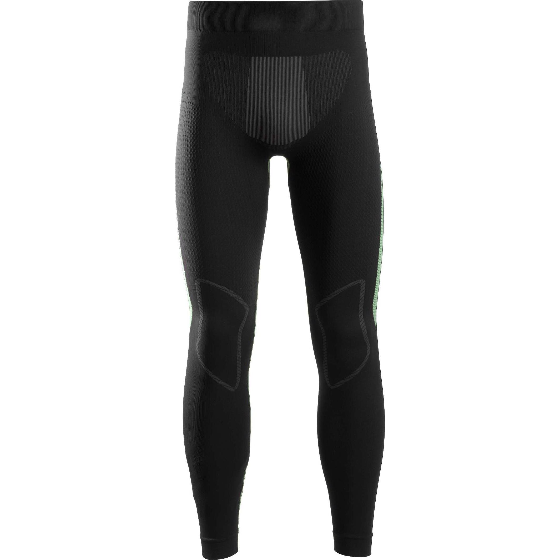 Snickers Workwear, Unisex, Funktionsunterhose, Nahtlose Leggings FlexiWork 9428 (L), Schwarz, Grau, L