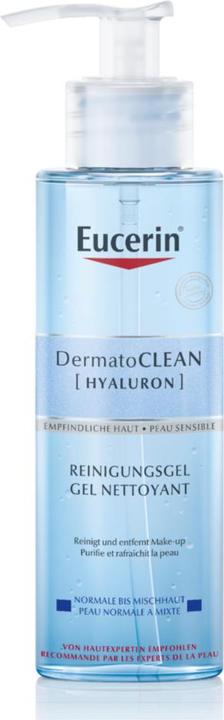 Actual product image Eucerin DermatoCLEAN Cleansing Gel (Cleansing gel, 200 ml)