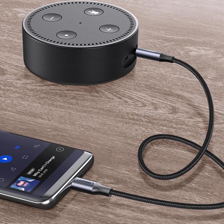 Actual product image Ugreen USB C – 3.5mm (1 m, AUX cable)