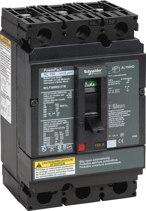 Actual product image Schneider NHLF36000S15TW