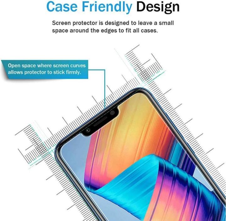 Actual product image Screenguard Honor Play Protective Glass Film Case Friendly Design (1 pcs., Honor Play)