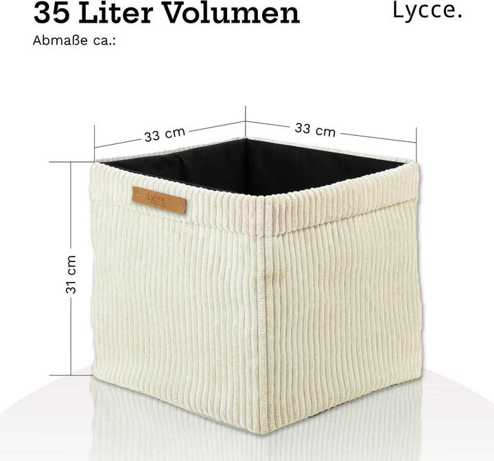 Actual product image Aufbewahrungskorb Casual Faltbare Aufbewahrungsbox Cord 4P (33 cm, 4x)