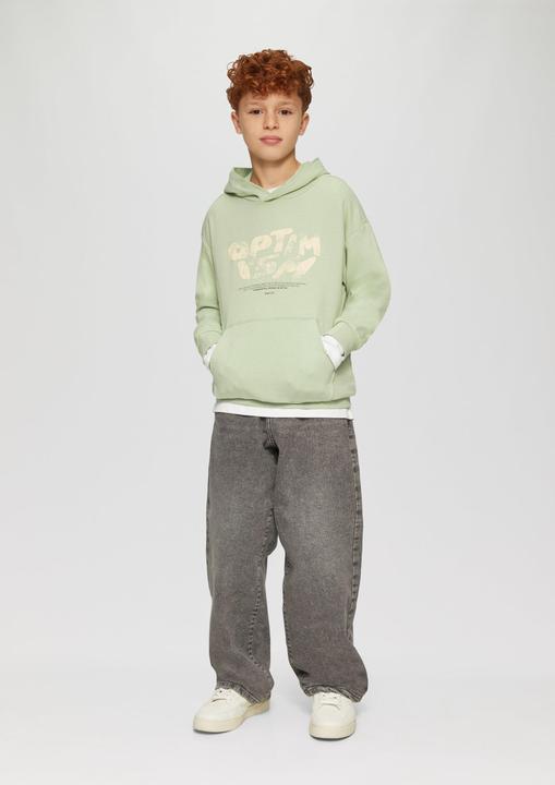 Actual product image s.Oliver Sweatshirt Oversized Hoodie mit Frontprint (146, 152)