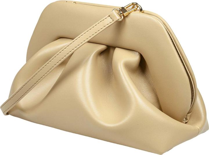 Image du produit Themoirè vegan fabric clutch bag color olive