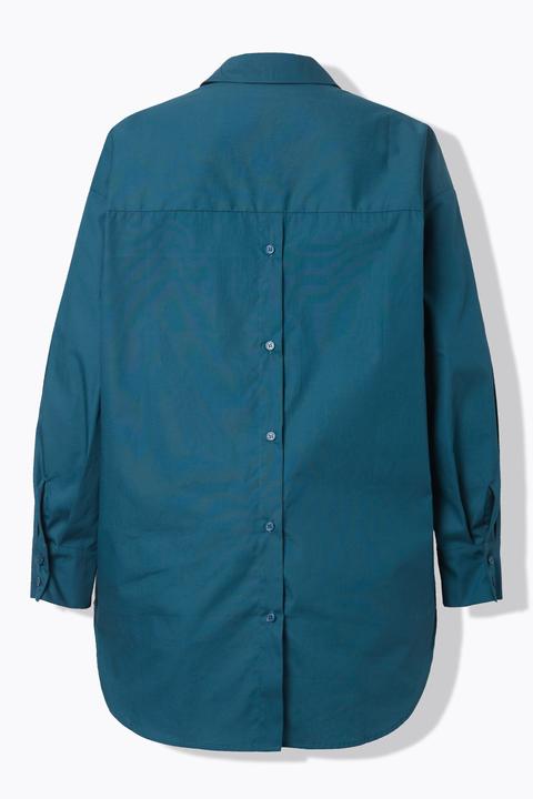 Actual product image Studio Untold Back Button Long Sleeve Blouse (60)