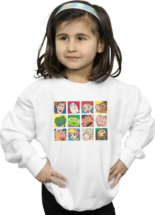Produktbild Disney Toy Story Character Squares Sweatshirt Mädchen (152, 158)