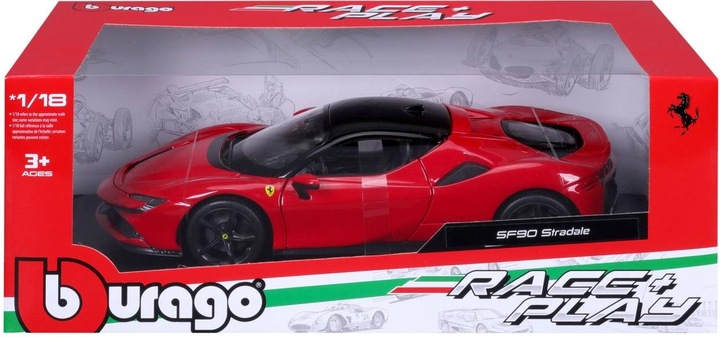 Produktbild Bburago Ferrari R&P SF90
