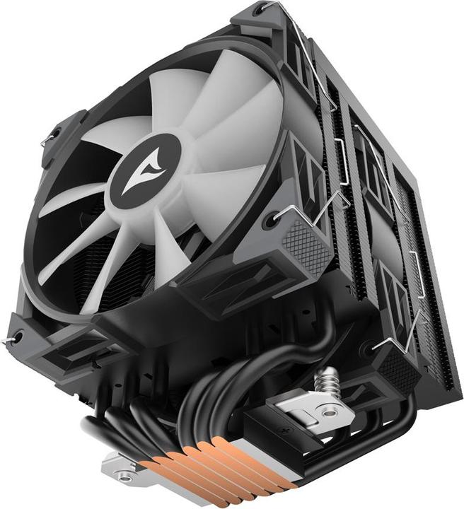 Actual product image Sharkoon A60 RGB Black Air Cooler (159 mm)