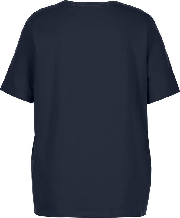 Produktbild Ulla Popken T-Shirt, A-Linie, Carré-Ausschnitt, Halbarm (62)