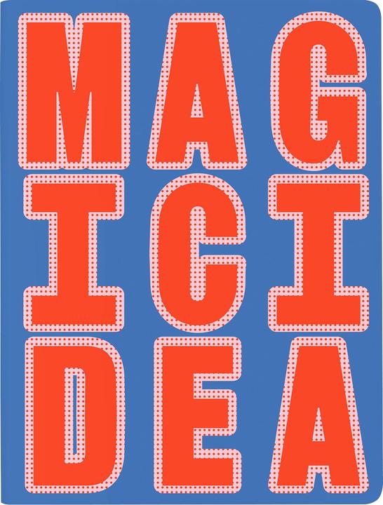 Produktbild Nuuna Graphic Glow L, Magic Idea (L, 165 x 220 mm)