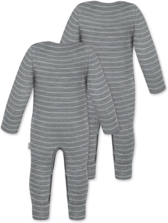 Actual product image Normani 2-pack baby merino romper "Tangoio" - 9593 (92)