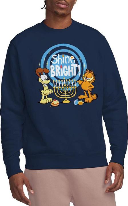 Immagine prodotto Garfield Shine Bright For Hanukkah Felpa Odie Adulto Unisex (XL)