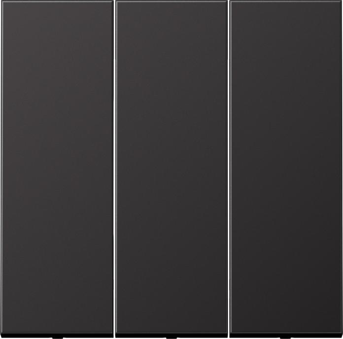 Actual product image JUNG Rocker 3t switch LS dark lacquer AL993D