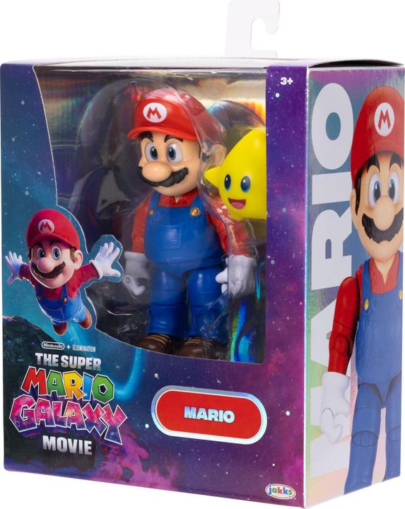 Actual product image Jakks Pacific Super Mario Galaxy, le film figurine Mario 13 cm