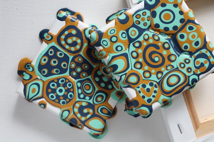 Productafbeelding Talens Blob Paint Mint, 3 Stk. (80 ml)