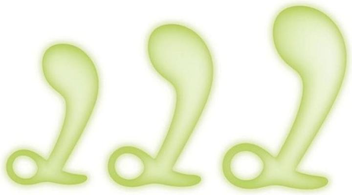 Xgen Products Whipsmart Glow In The Dark 3Pc Silicone Prostate Training Kit Silikonowy Zestaw Treningowy Prostaty