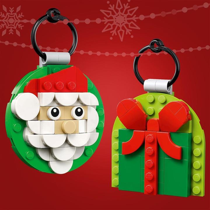 Produktbild LEGO Verschiedene Christbaumanhänger (40744, LEGO Iconic)