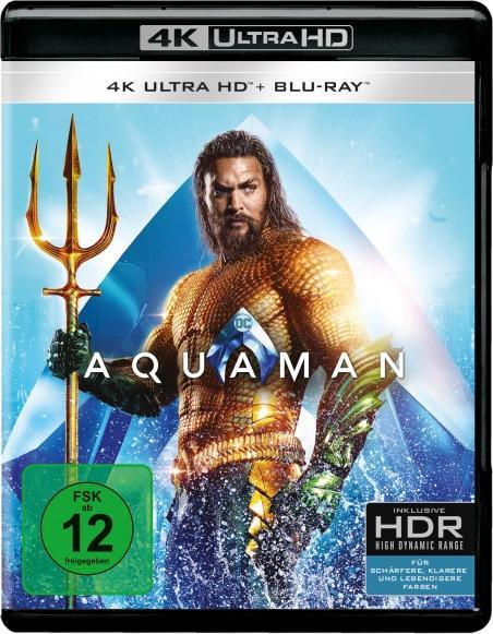 Produktbild Aquaman - 4K Blu-ray (4k Blu-ray, 2018, Deutsch, Englisch)