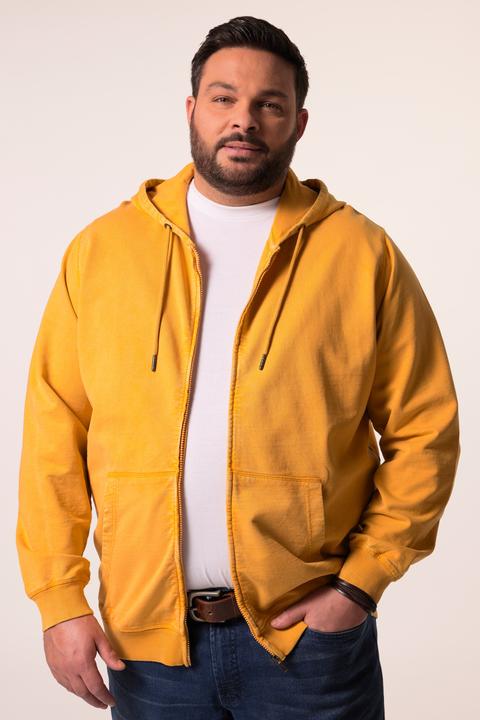 Produktbild Men+ Hoodiejacke, Sweat, Kapuze, Print, Vintage Look (8XL)
