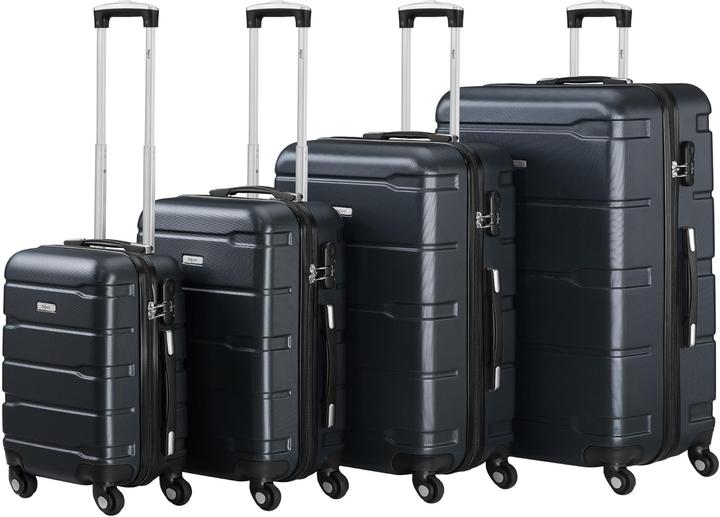 Actual product image Zelsius Hartschalenkoffer-Set mit Zahlenschloss (4-teilig) (90 l)