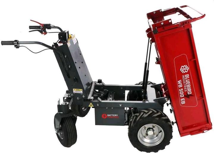Actual product image Blue Bird WB 500EB Battery wheelbarrow 48 V 32 Ah