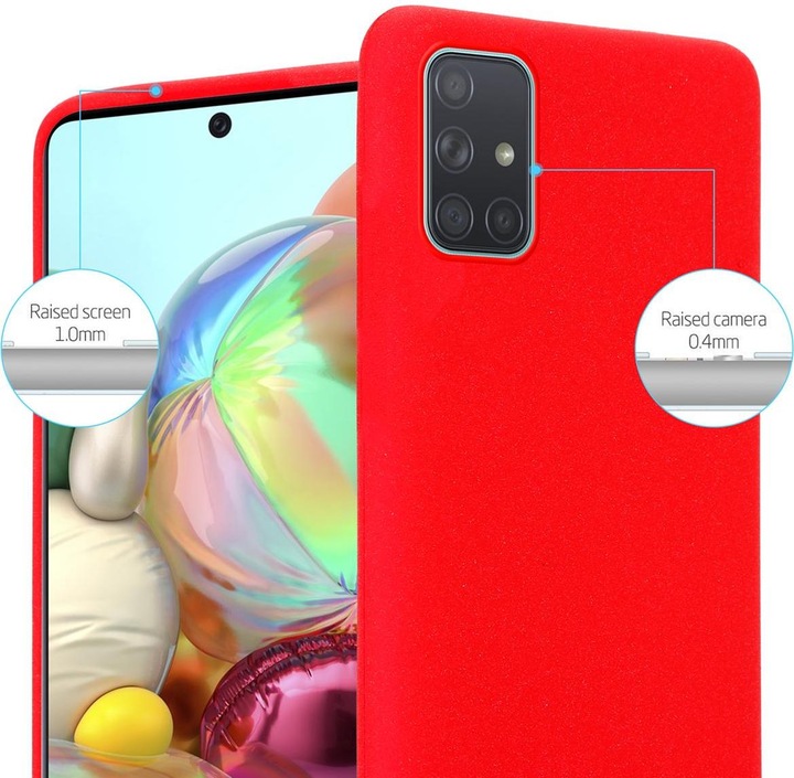 Actual product image Cadorabo TPU Frosted Cover (Samsung Galaxy A71)