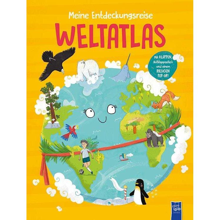 Meine Entdeckungsreise - Weltatlas, Kinderbücher von Anja De Lombaert