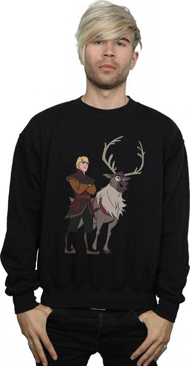 Actual product image Disney Mens Frozen 2 Sven And Kristoff Sweatshirt (4XL)