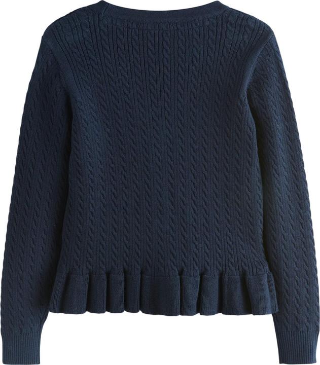 Produktbild Clarks Strickjacke Mädchen Rüschen Mit Zopfmuster Schule (2erPack) (152)