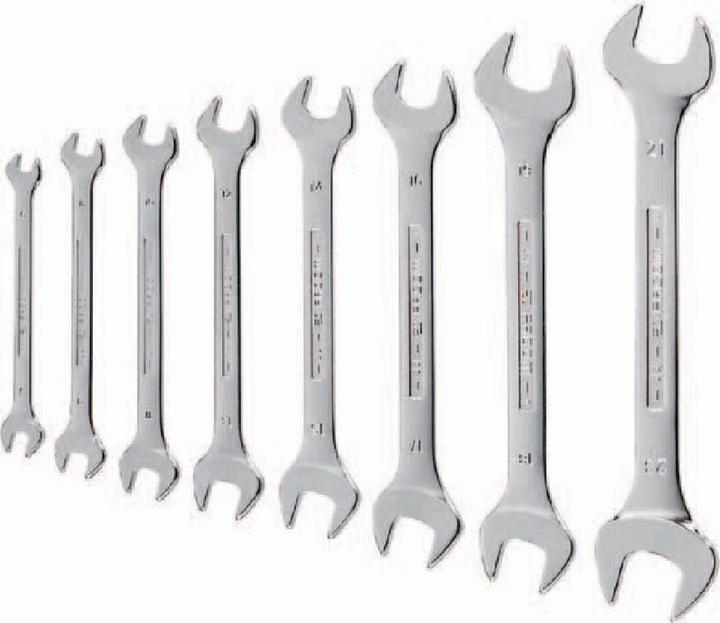 Actual product image Facom Double openend wrench set (19 mm, 12 mm, 24 mm, 14 mm, 22 mm, 16 mm, 23 mm, 10 mm, 21 mm, 18 mm, 17 mm, 11 mm, 15 mm, 8 mm, 9 mm, 13 mm)