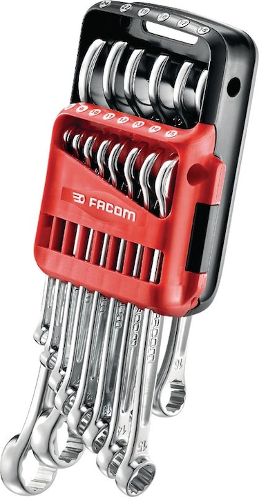 Produktbild Facom Ringmaulschlüsselsatz (7 mm, 8 mm, 10 mm, 11 mm, 12 mm, 13 mm, 14 mm, 15 mm, 16 mm, 17 mm, 18 mm, 19 mm, 22 mm, 24 mm)