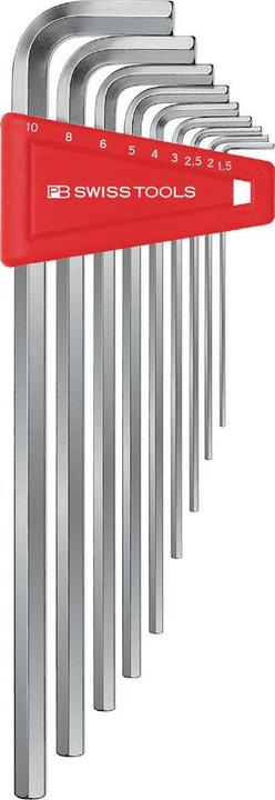 PB Swiss Tools Sechskant-Winkelstiftschlüsselsatz