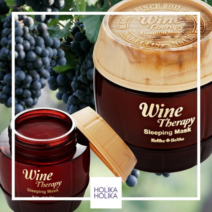 Produktbild Holika Holika Red Wine Therapy Sleeping Mask (120 ml)
