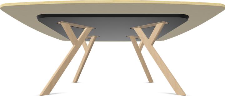 Image du produit Dietiker Felber T14 Table de réunion Square (2000 x 2000 x 720 mm)