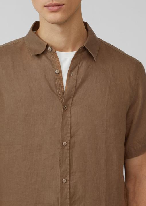 Produktbild S.Oliver Hemd Regular Fit: Leichtes Kurzarmhemd aus 100% Leinen (M)