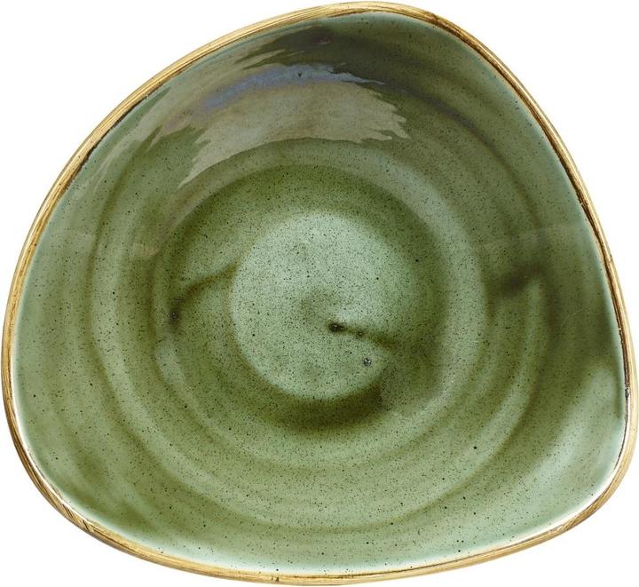 Produktbild Churchill Stonecast Samphire Grün Triangle Teller tief 23.5cm, 60cl (1 x, 23.50 cm)