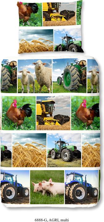 Good Morning Agri (Bedding set, 140 x 200 cm, 70 x 90 cm)