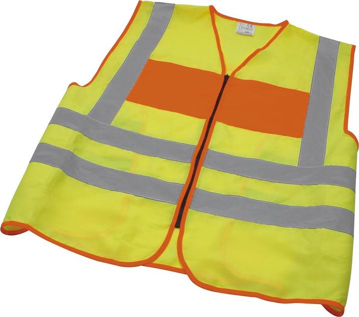 Dönges Signal waistcoat, without imprint, yellow/orange