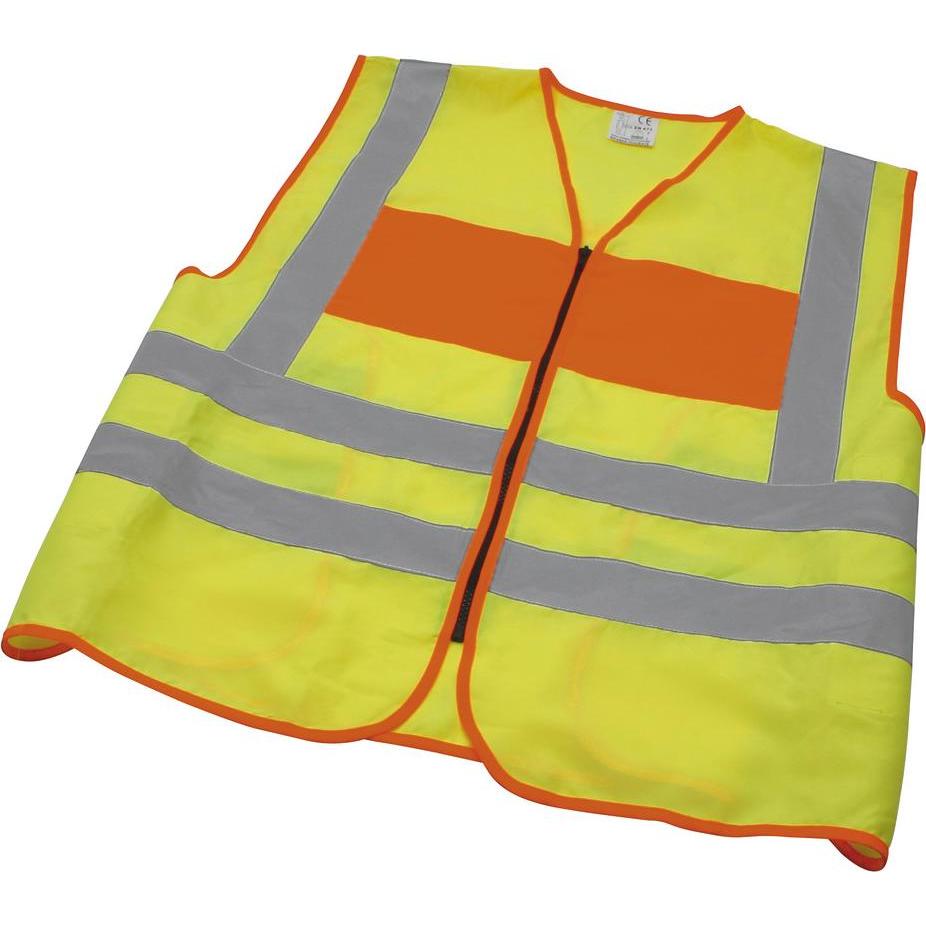 Dönges, Warnweste + Warnshirt, Signalweste, ohne Aufdruck, gelb/orange