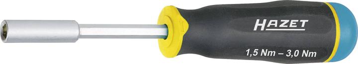 Produktbild HAZET Drehmomentschraubendreher 6001-3.0/3 ∙ Nm min-max: 1.5 - 3 Nm ∙ Toleranz: 6% ∙ Sechskant6,3 (… (1/4", 1.50 - 3 Nm)