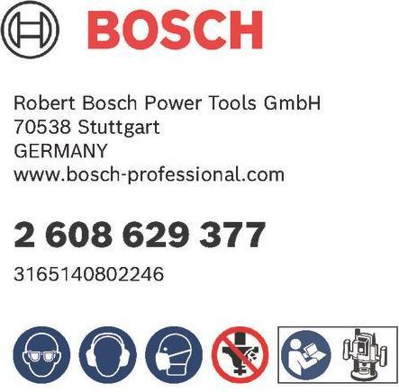 Produktbild Bosch Professional Zubehör Abrundfräser Expert for Wood, 8 mm, D 38,1 mm, R1 12,7 mm, L 19 mm, G 61 mm