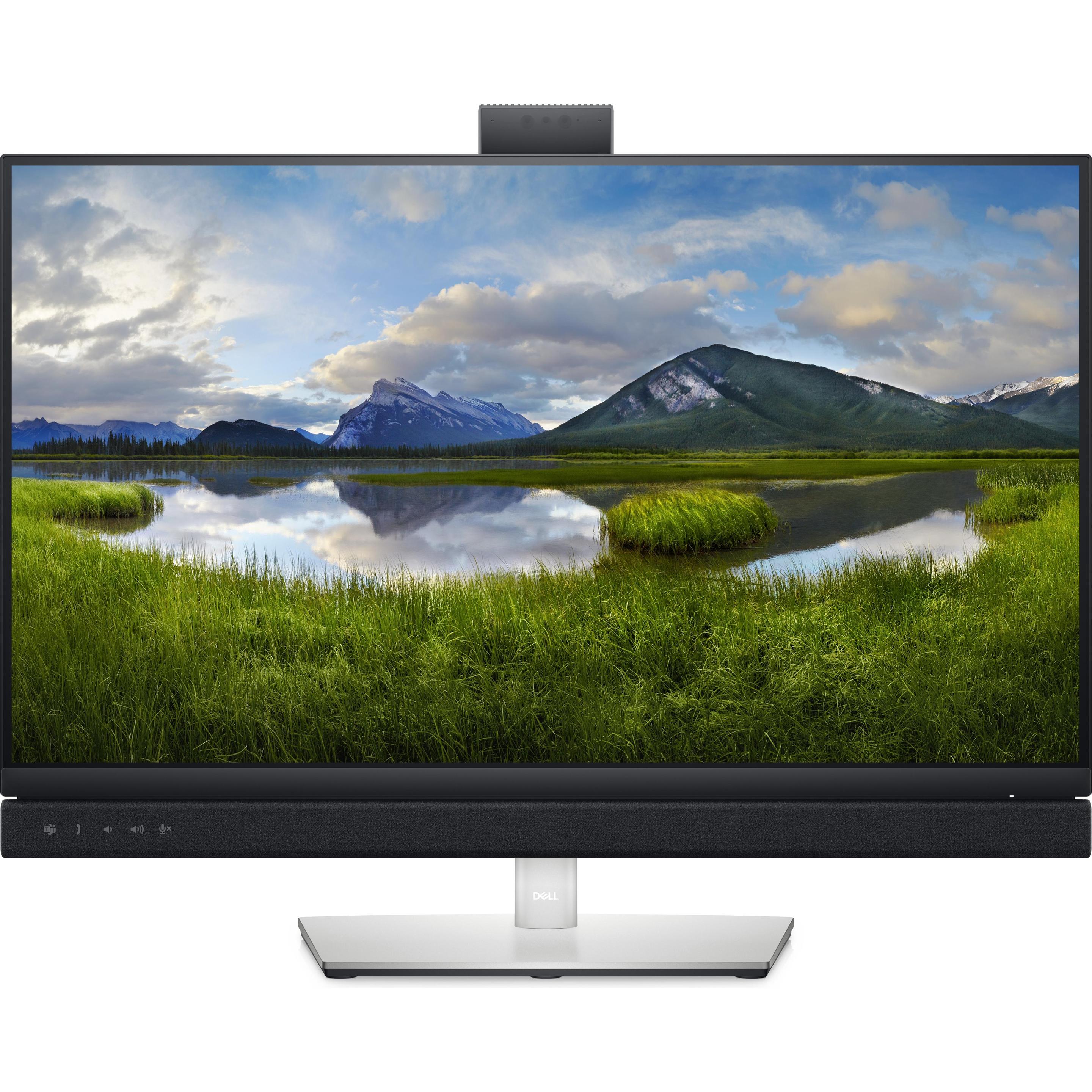 Dell C2722DE (2560 x 1440 Pixel, 27"), Monitor, Schwarz, Silber