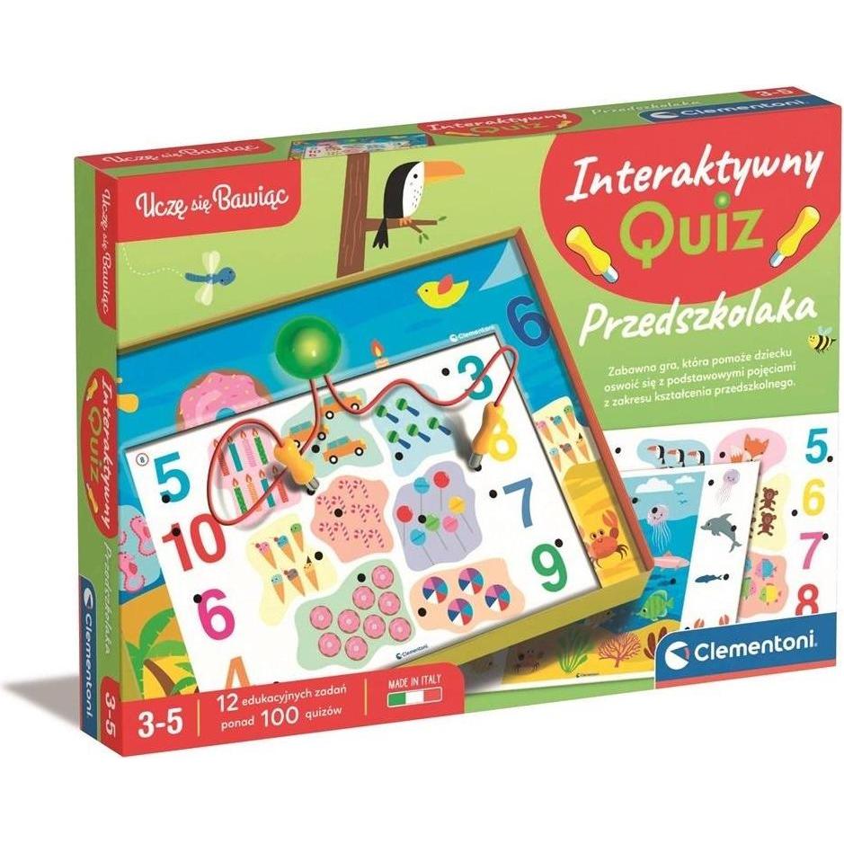 Clementoni Ich lerne durch Spielen. Interaktives Vorschulquiz (47815988)