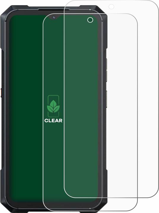 Produktbild ScreenLeaf Schutzfolie nachhaltiger Displayschutz Displayschutzfolie Folie Klar Transparent (2 Stück, Cubot King Kong)