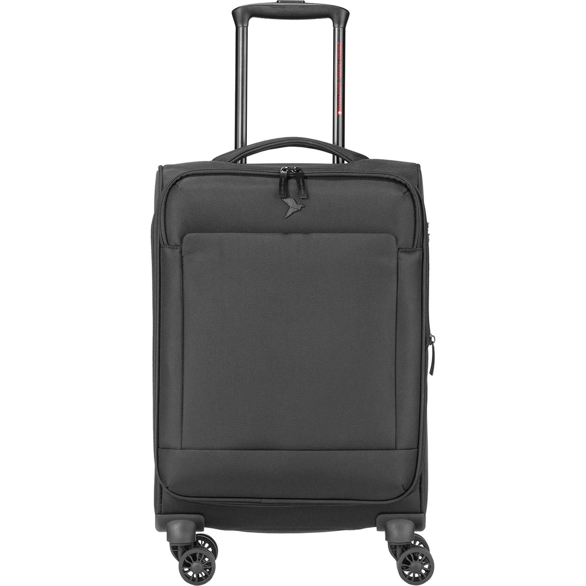 Pack Easy, Koffer, Infinity, Schwarz, (48 l, Handgepäck (bis 50l))