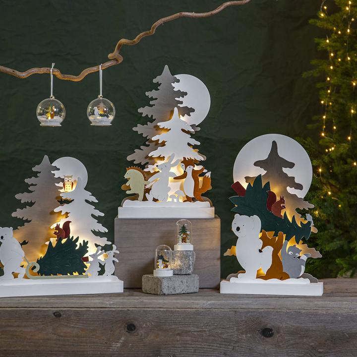 Immagine prodotto Star Trading LED Deco Light Forest Friends 9 cm, 2 pezzi