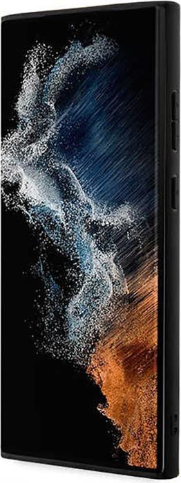 Produktbild Karl Lagerfeld KLHCS23LSAKLHPK S23 Ultra S918 hardcase black/black Saffiano Mono Metal Logo (Samsung Galaxy S23 Ultra)