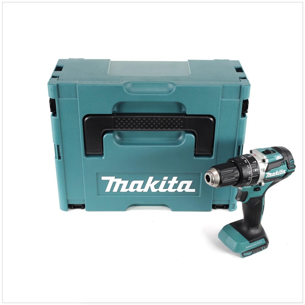 Thumbnail - Makita, Bohrmaschine + Akkuschrauber, DHP 484 ZJ (Akkubetrieb)