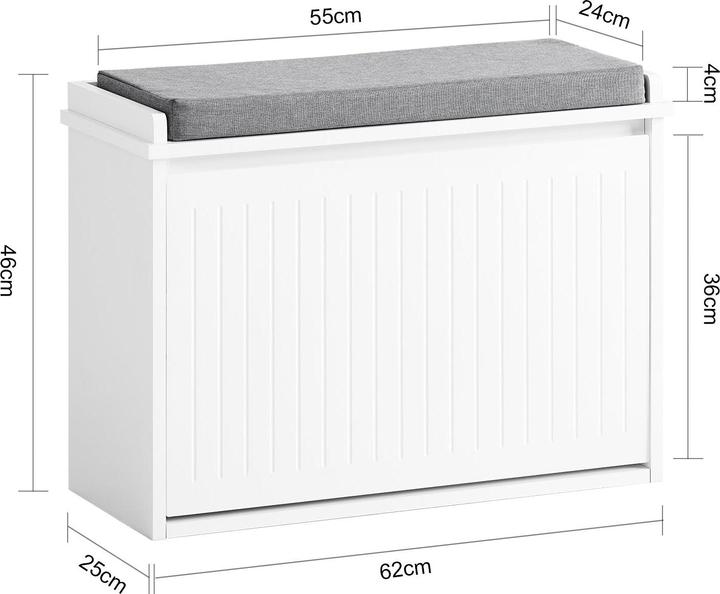 Produktbild SoBuy Stanley (62 x 46 x 26 cm)